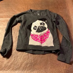 Aeropostale sweatshirt with sequin decor